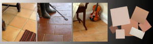 Examples of terracotta floors